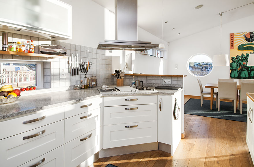 Swedish House Involving Minimalist Swedish House Kitchen Idea Involving White Painted Cabinets Mixed With Stainless Steel Appliances Dream Homes Fascinating Scandinavian Interior Design In Bright And Vivid Color Themes