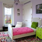 Pink Duvet White Cute Pink Duvet Cover On White Bedding Installed In Contemporary Kids Bedroom Furnished Purple Chandelier And Blossom Carpet Bedroom Creative And Beautiful Duvet Cover Ideas To Get Different Looks