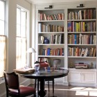 Build Your Design Fabulous Build Your Own Bookcases Design Idea Installed In Traditional Home Office With Modular Glossy Coffee Table On Wood Floor Furniture Creative Bookcases Arrangements For Making The Small Home Library